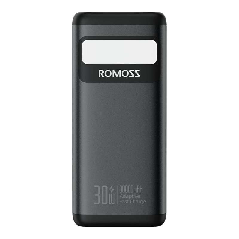 Romoss PMT30 30000mAh 30W Fast Charge Powerbank Black PMT30-192-2133H