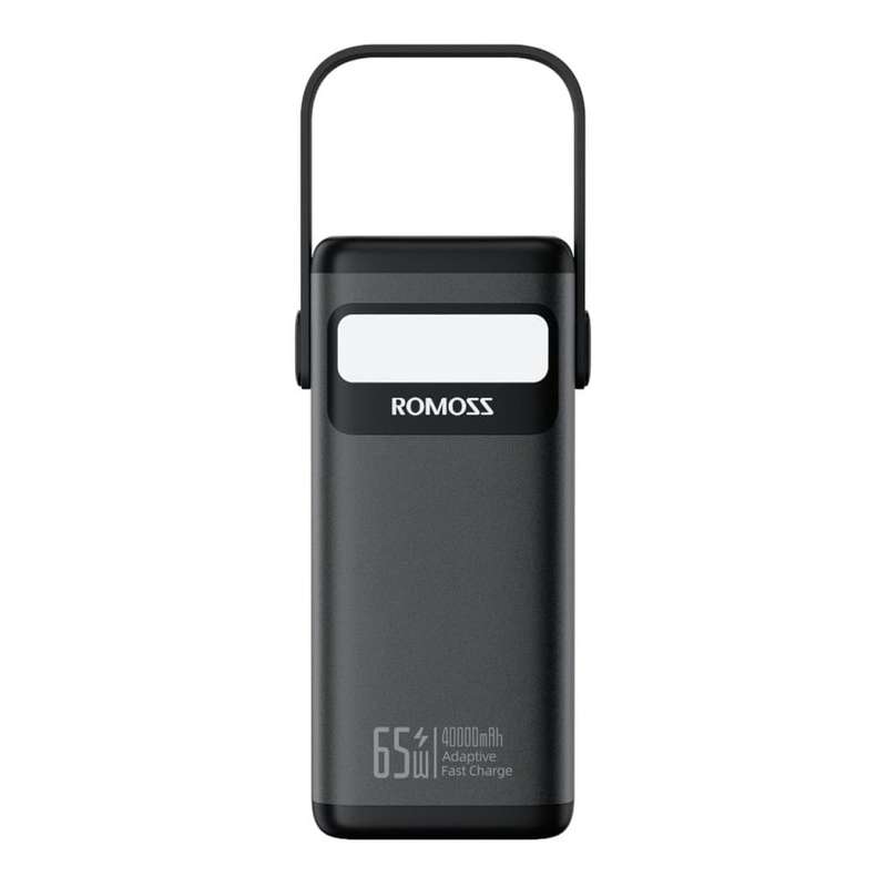 Romoss PMT40 EZCarry Pro 40000mAh 65W Fast Charge Powerbank Black PMT40-182-2133H
