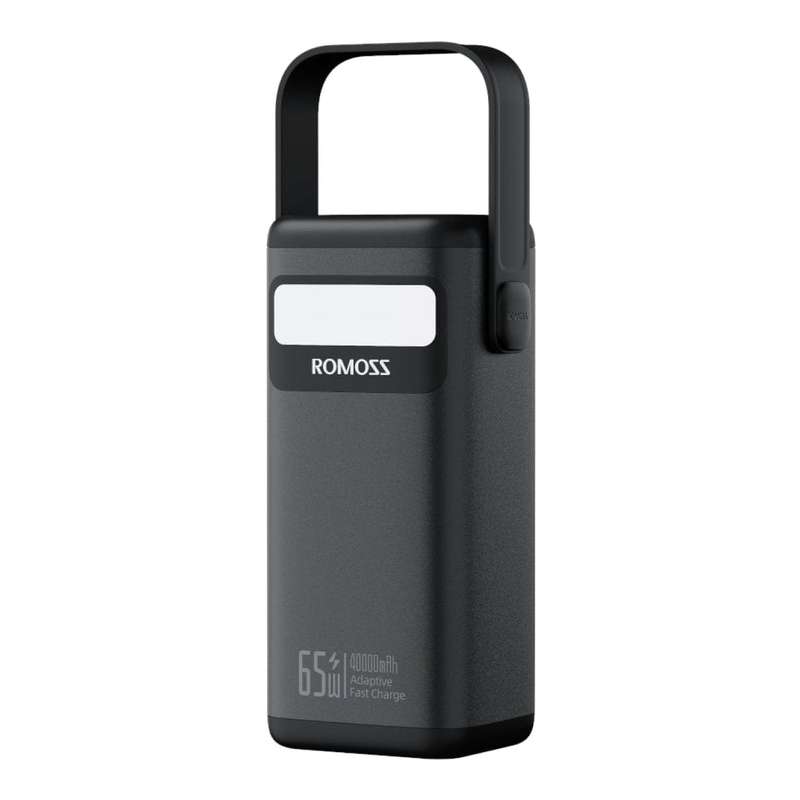 Romoss PMT40 EZCarry Pro 40000mAh 65W Fast Charge Powerbank Black PMT40-182-2133H