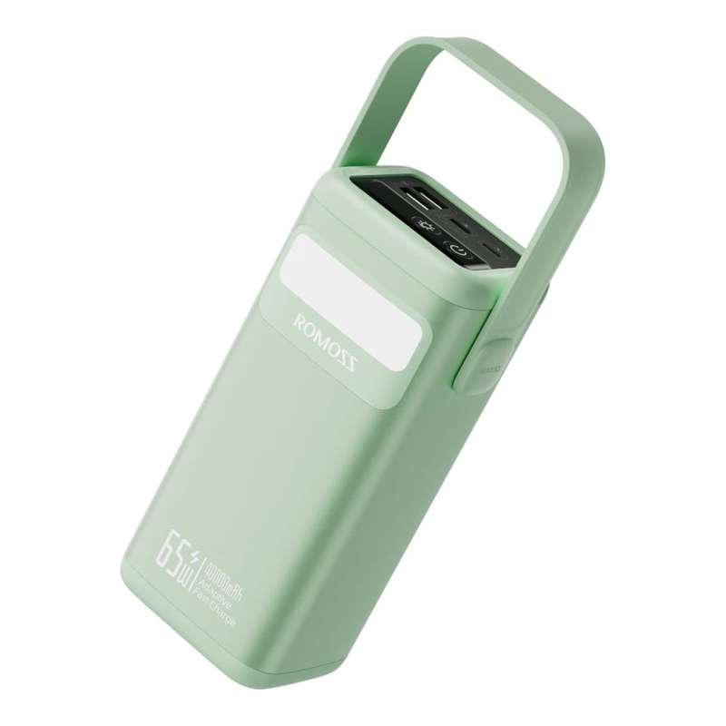 Romoss PMT40 EZCarry Pro 40000mAh 65W Fast Charge Powerbank Green PMT40-182-M133H
