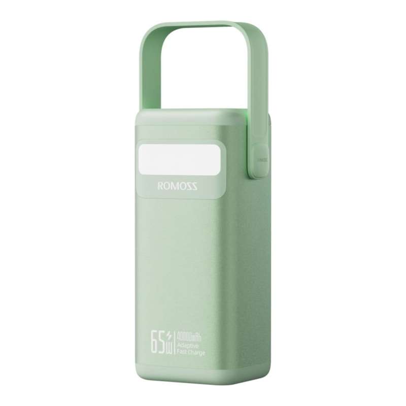 Romoss PMT40 EZCarry Pro 40000mAh 65W Fast Charge Powerbank Green PMT40-182-M133H