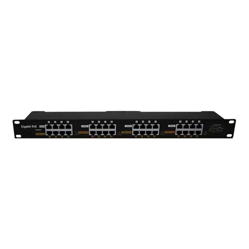 Scoop 16 Port Gigabit Passive PoE Injector POE-16G