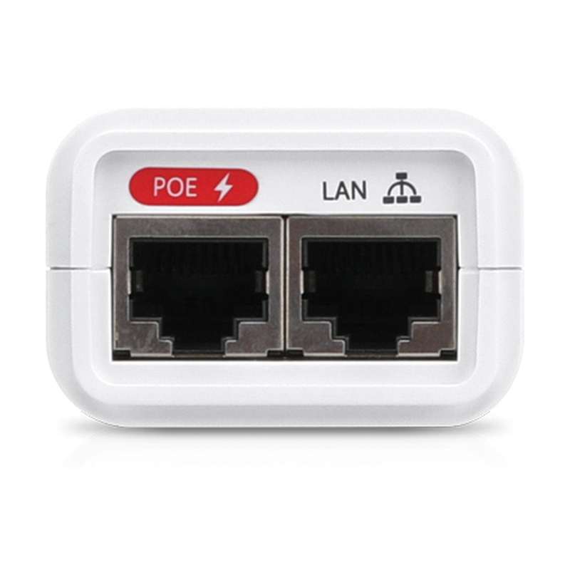 Ubiquiti 24V 12W Gigabit PoE Adapter White POE-24-12W-G-WH