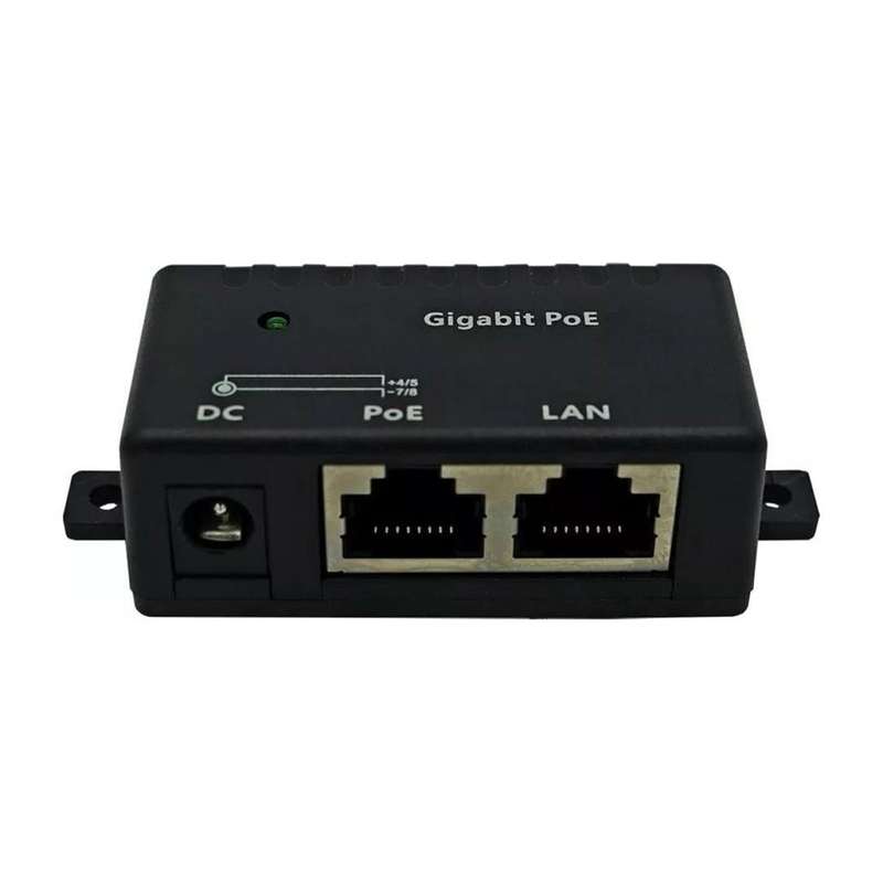 Scoop Single Port Gigabit Passive PoE Injector POE-GIG