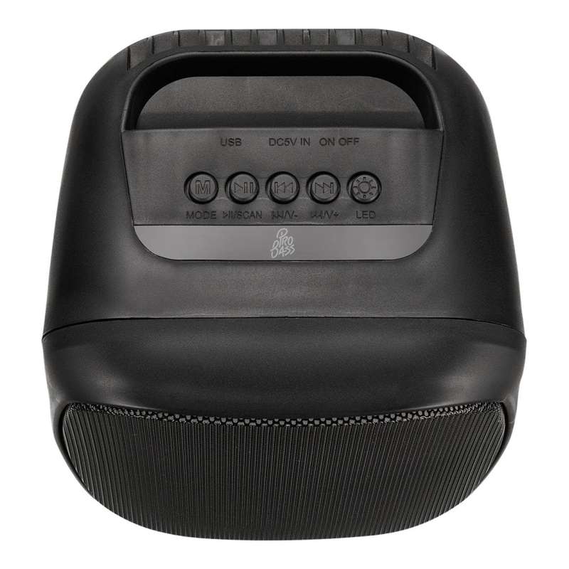 Pro Bass BlastWave Series Bluetooth Mini Speaker Black PR-3201-BK
