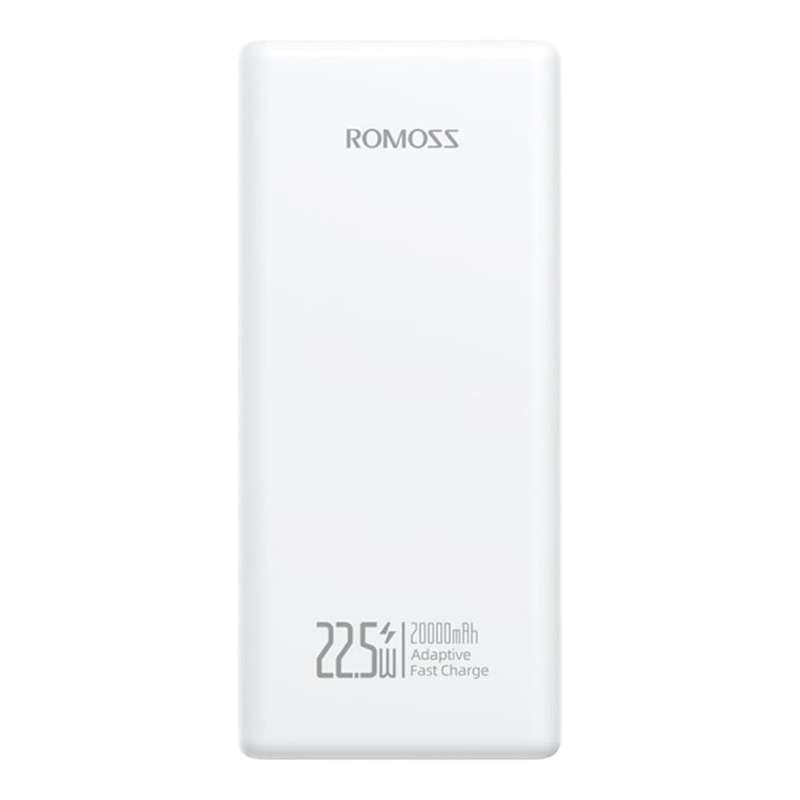 Romoss PRC20 20000mAh 22.5W Fast Charge Powerbank White PRC20-151-1133H