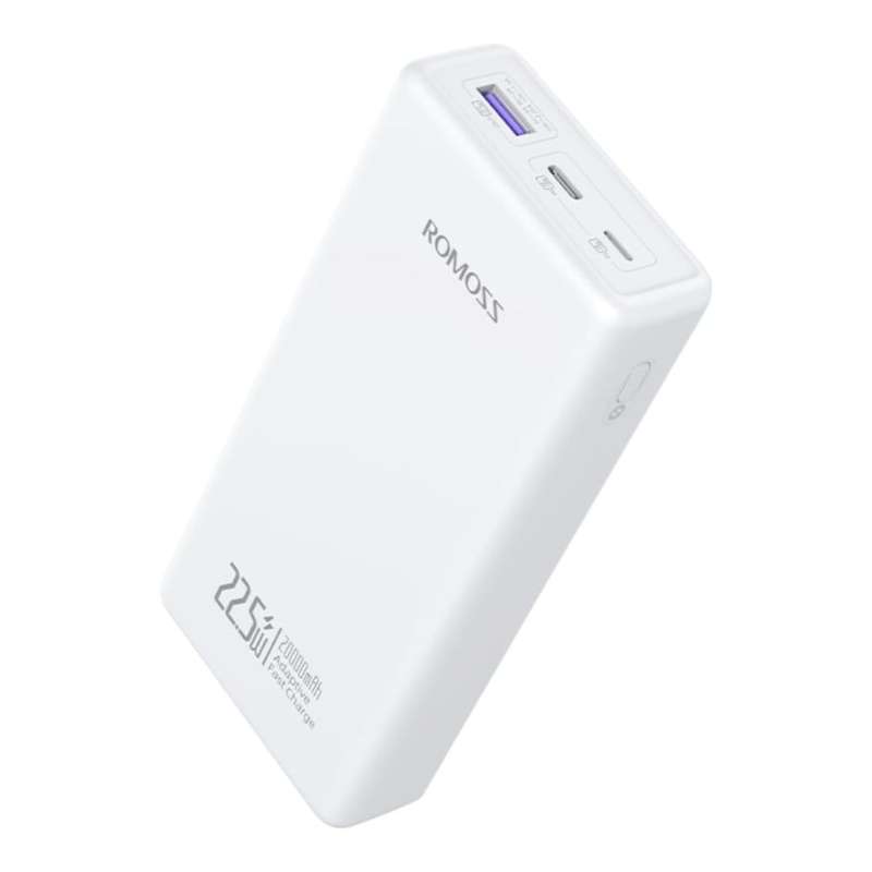 Romoss PRC20 20000mAh 22.5W Fast Charge Powerbank White PRC20-151-1133H