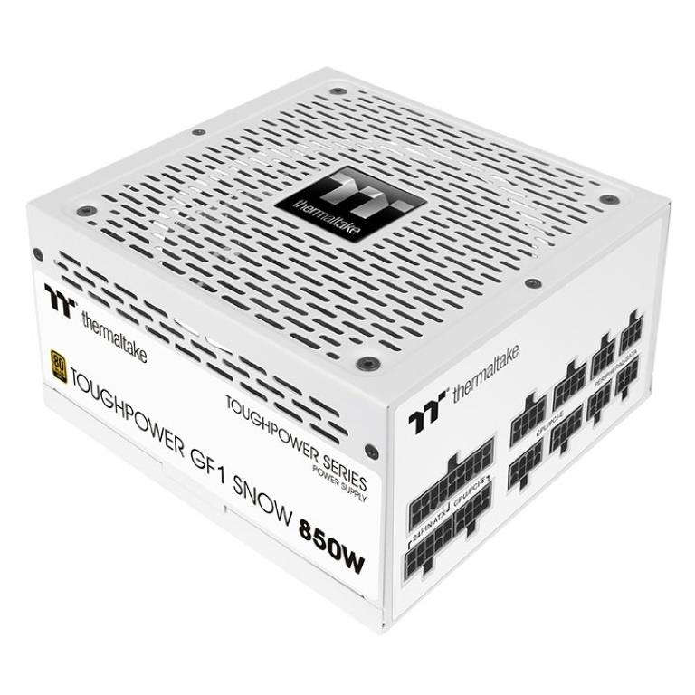 Thermaltake Toughpower GF1 Snow 850W 80 PLUS Gold Fully Modular Power Supply PS-TPD-0850FNFAGE-W