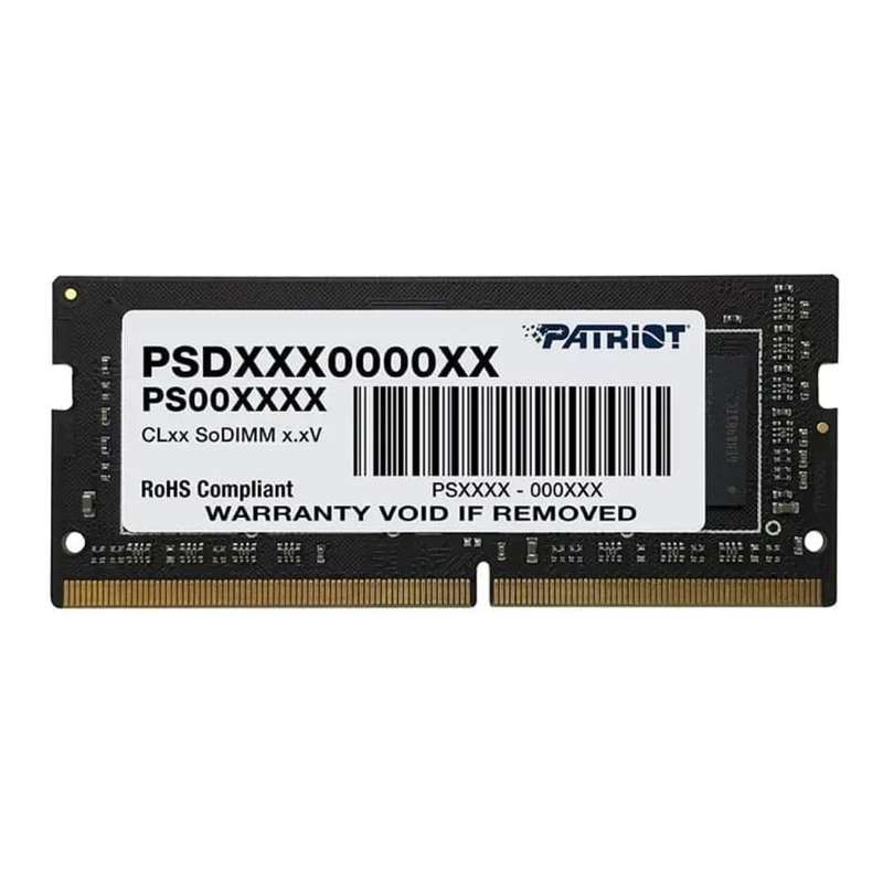 Patriot Signature Line PSD48G320081S SODIMM Memory Module 8GB DDR4 3200MHz