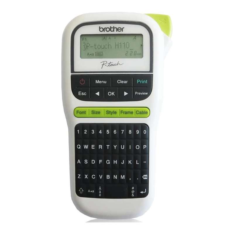 Brother PT-H110 Label Printer - Thermal transfer 180 x 180 dpi TZe QWERTY