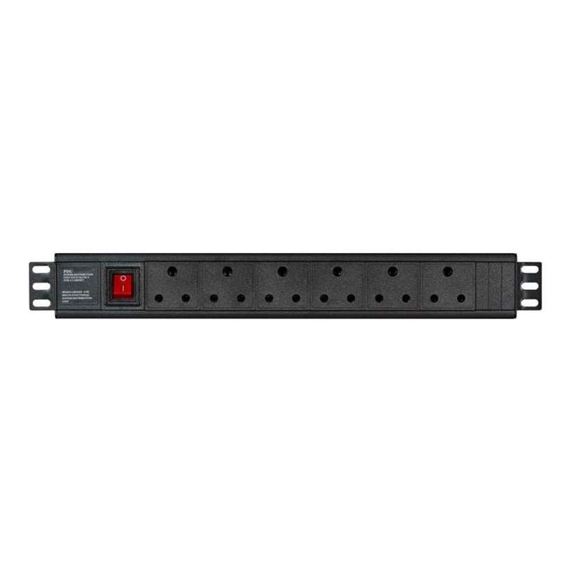 LinkQnet 6-port IEC Female Rackmount PWR-MP-6PIEC-BPS