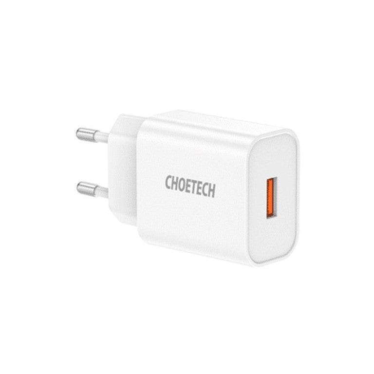 Choetech Q5003-EU-WH Single USB-A Port Wall Charger