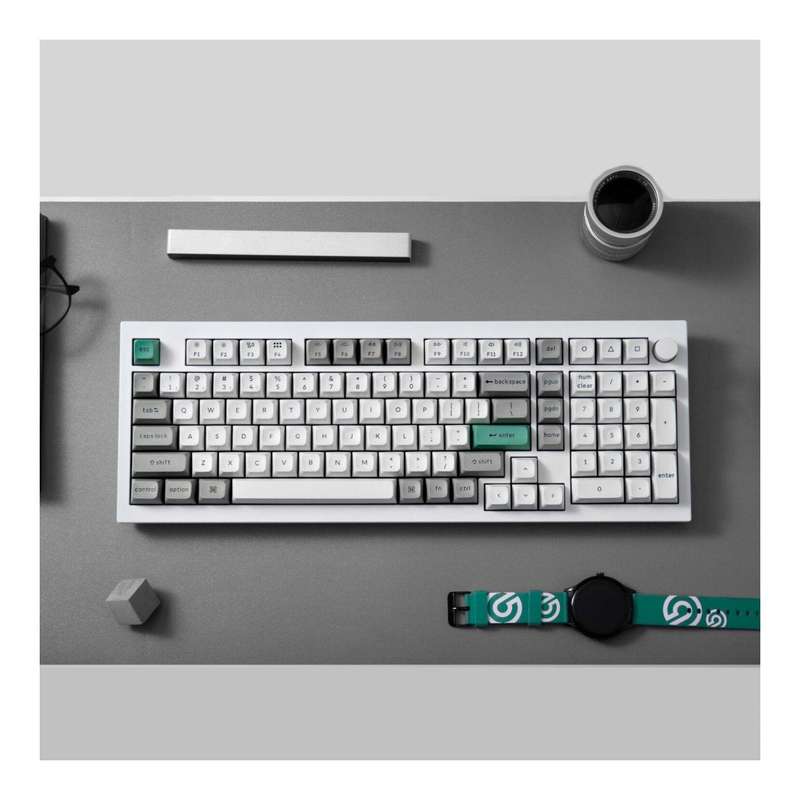 Keychron QMK/VIA Wireless Custom Keyboard - Shell White Q5M-P1