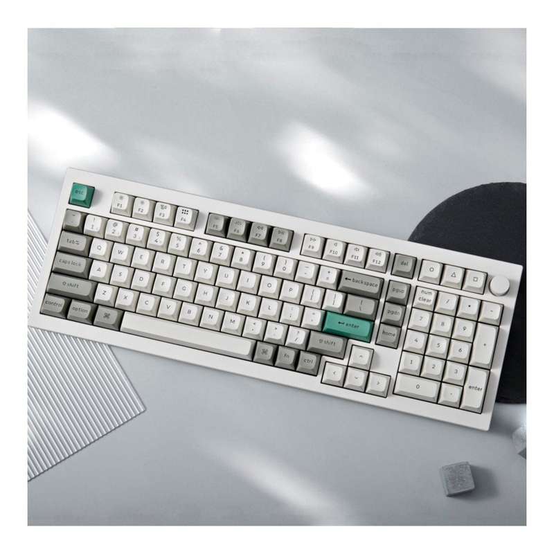 Keychron QMK/VIA Wireless Custom Keyboard - Shell White Q5M-P1