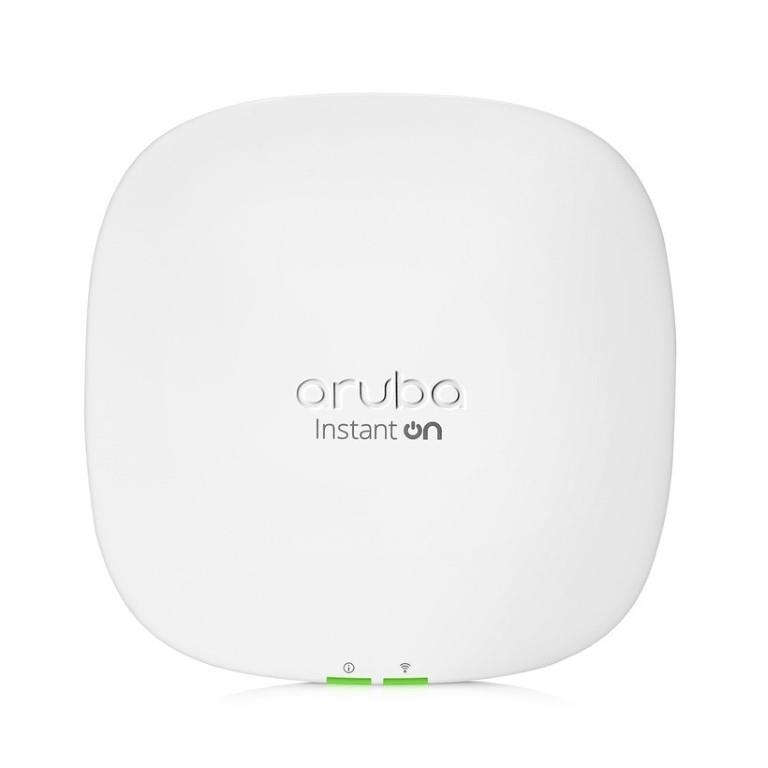 HPE Networking Instant On AP25 RW 4x4 Wi-Fi 6 Indoor Access Point with EU PSU Bundle R9B33A