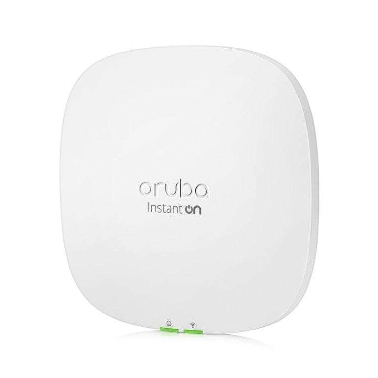 HPE Networking Instant On AP25 RW 4x4 Wi-Fi 6 Indoor Access Point with EU PSU Bundle R9B33A