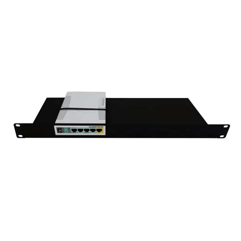 Scoop 19-inch Rack Mount Tray for MikroTik HEX & hAP Series RB-RMTRAY
