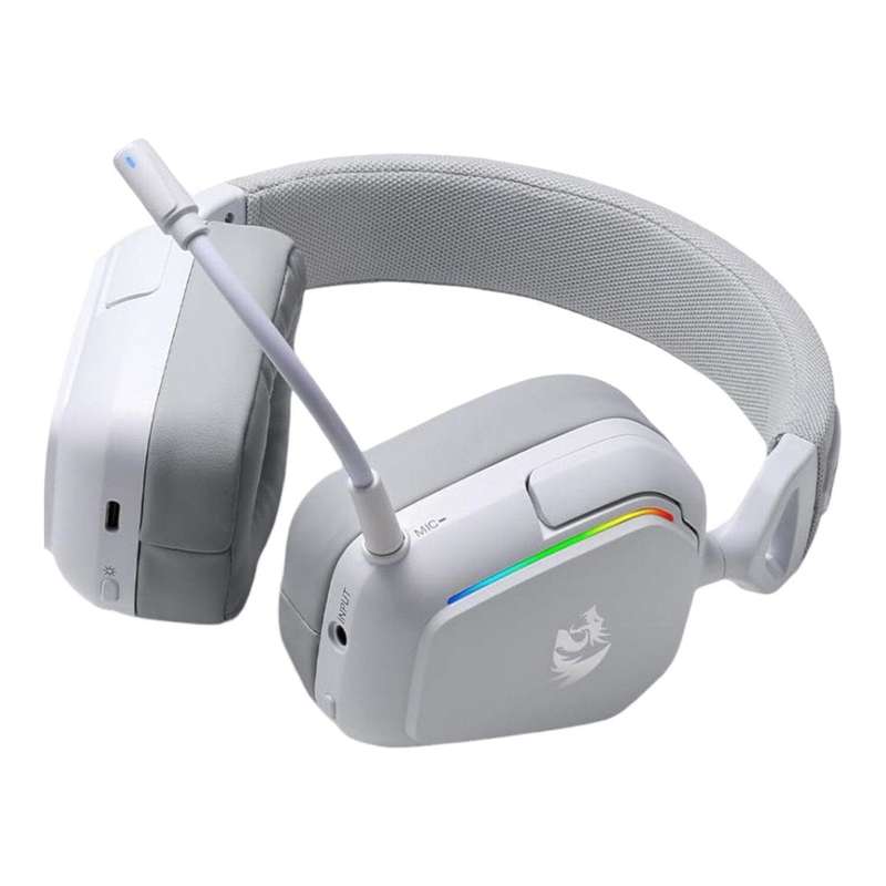 Redragon H868 RGB Wireless Gaming Headset White RD-H868W