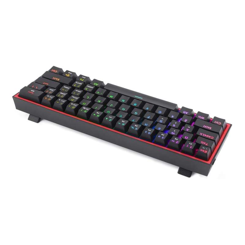 Redragon K616 FIZZ Pro 61-Key RGB Mechanical Gaming Keyboard Black RD-K616-RGB