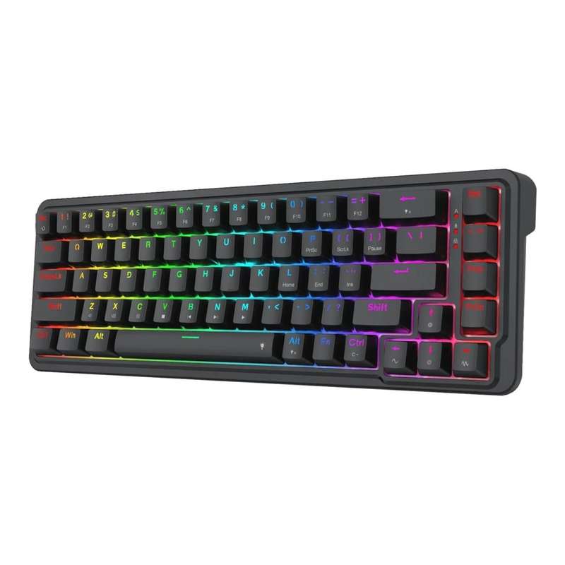 Redragon NOVA K709 Wired Gasket RGB Gaming Keyboard Black RD-K709-RGB
