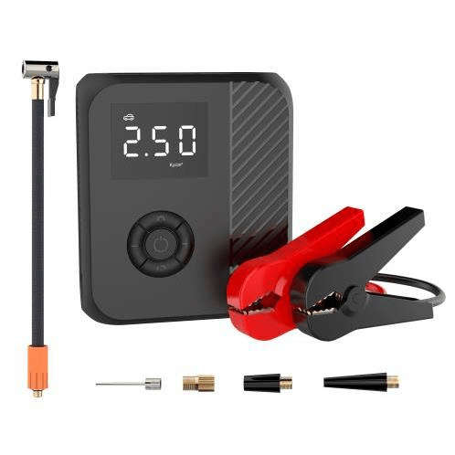 Rizzen 2000mAh Jump Starter & Air Pump with 12000mAh Powerbank RIZZ-HZ010