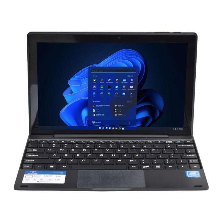 Rizzen NovaTab P10 10.1-inch HD Detachable 2-in-1 Tablet - Intel Celeron N4020 128GB ROM 4GB RAM ...
