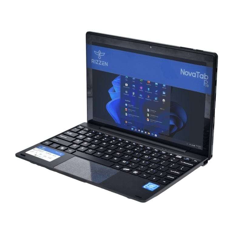 Rizzen NovaTab P10 10.1-inch HD Detachable 2-in-1 Tablet - Intel Celeron N4020 128GB ROM 4GB RAM ...
