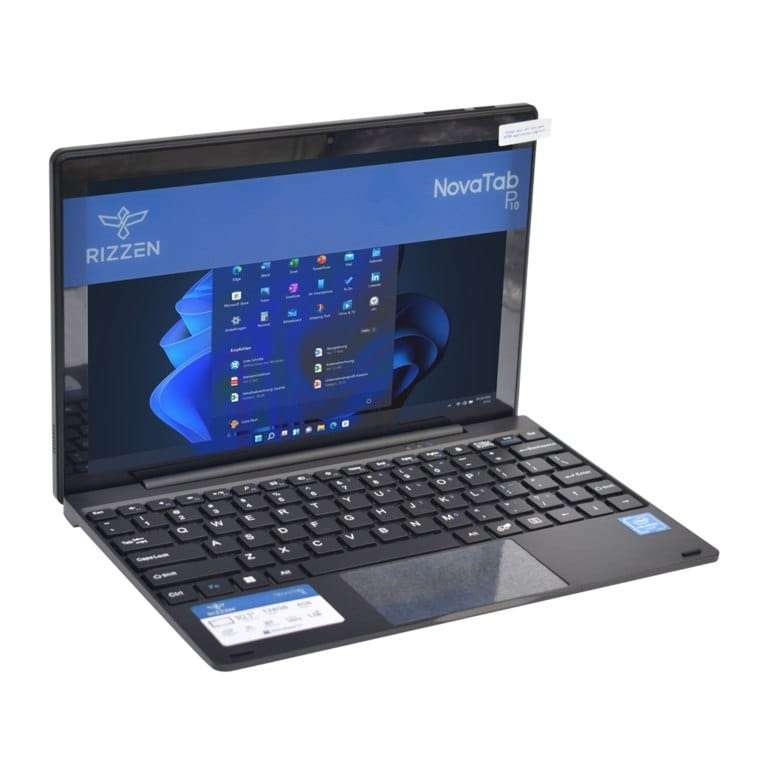 Rizzen NovaTab P10 10.1-inch HD Detachable 2-in-1 Tablet - Intel Celeron N4020 128GB ROM 4GB RAM ...