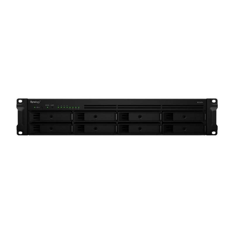 Synology RS1219+ RackStation 8-Bay SATA3 - Intel Atom C2538 2GB RAM NAS Rackmount