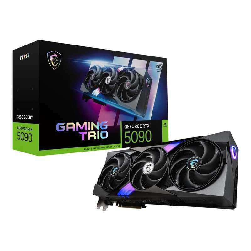 MSI GeForce RTX 5090 Gaming Trio OC 32GB GDDR7 Graphics Card