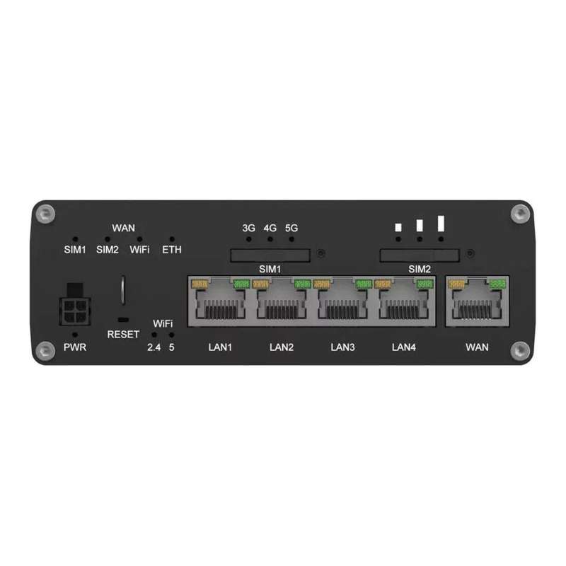 Teltonika RUTC50 5G Wireless Router - Dual-band 2.4 GHz and 5GHz Gigabit Ethernet