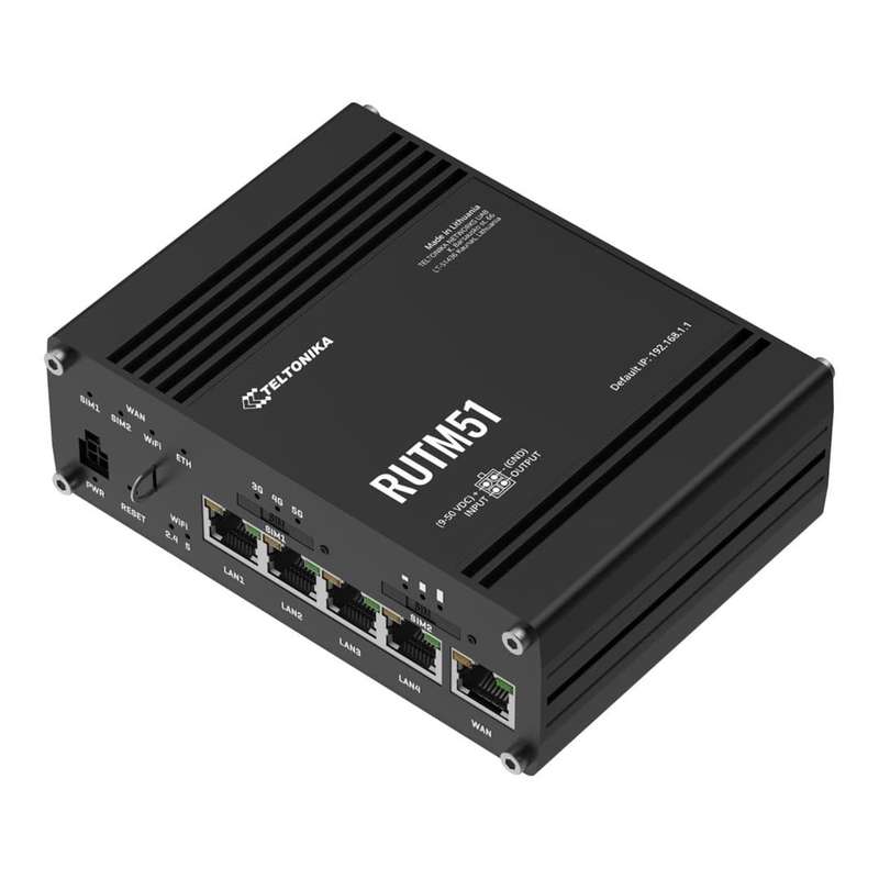 Teltonika RUTM51 5G Industrial Router