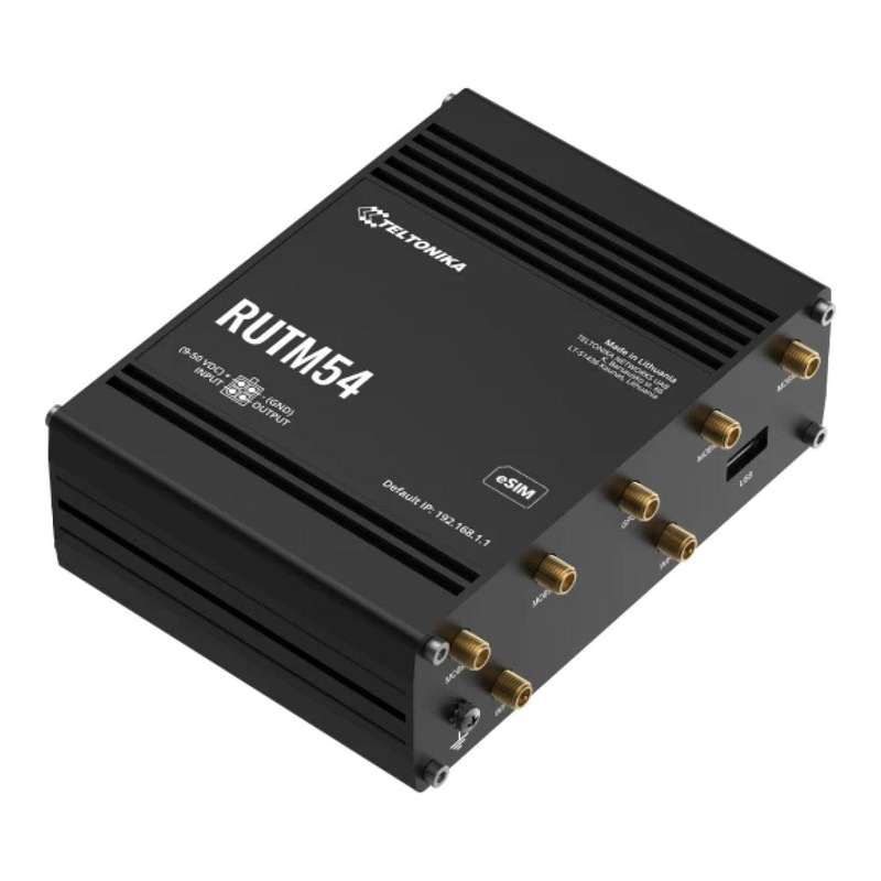 Teltonika RUTM54 5G Industrial Router with Telit Modem