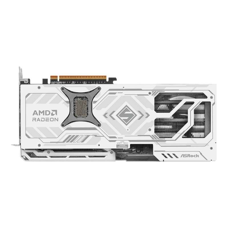 ASRock Radeon RX 9070 XT Steel Legend 16GB GDDR6 Graphics Card