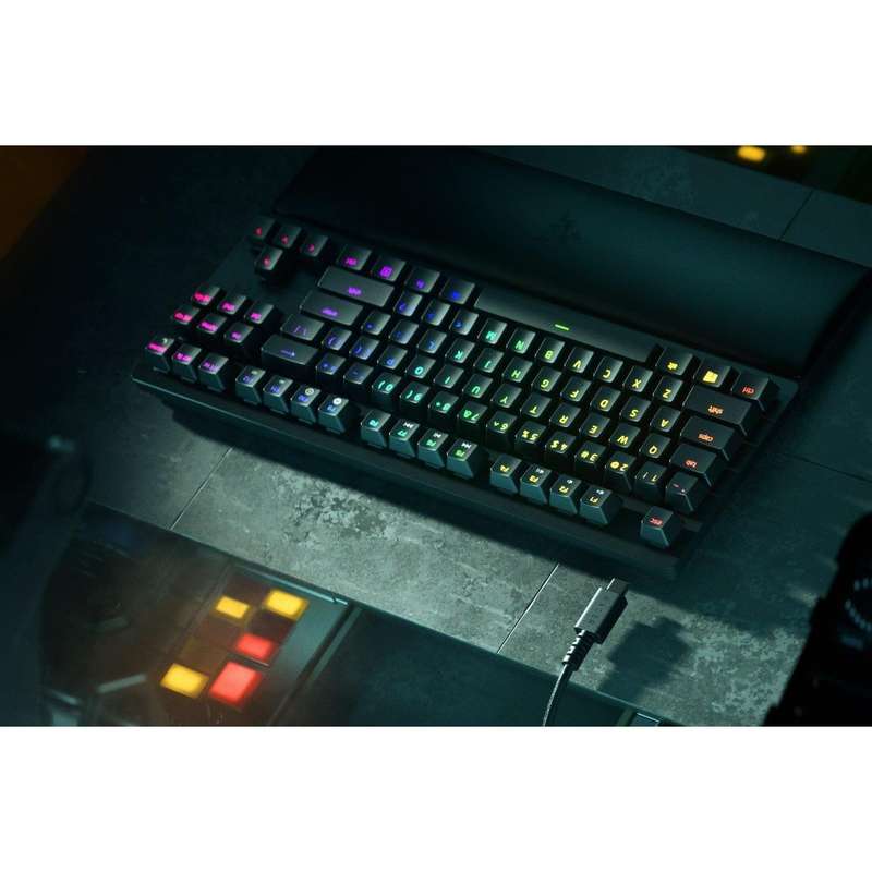 Razer Huntsman V2 Tenkeyless Linear Optical Switch Wired Mechanical Gaming Keyboard RZ03-03940100...