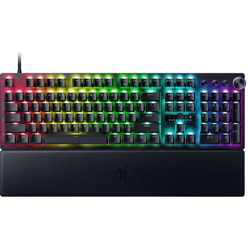 Razer Huntsman V3 Pro Chroma RGB Optical Switch USB Wired Mechanical Gaming Keyboard - Black RZ03...