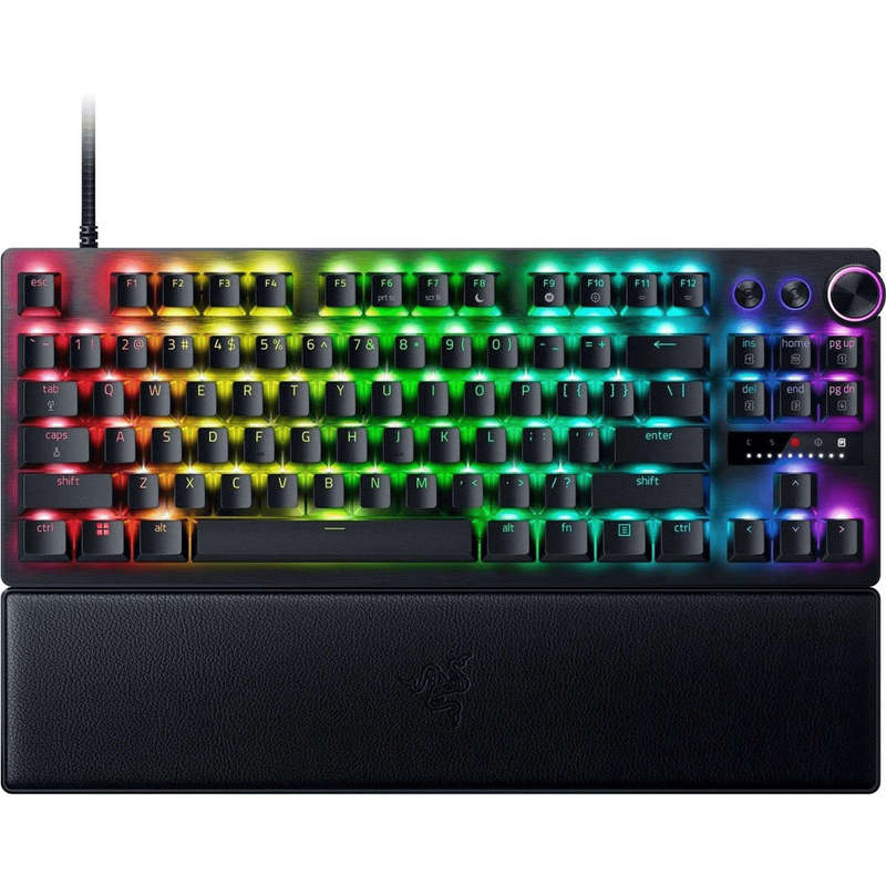 Razer Huntsman V3 Pro Tenkeyless Chroma RGB Optical Switch USB Wired Mechanical Gaming Keyboard -...