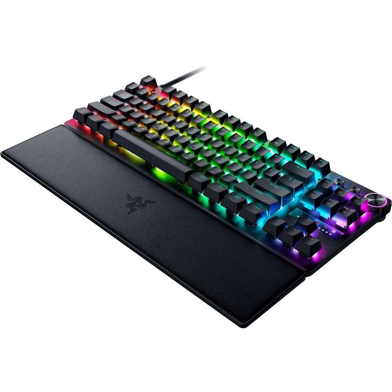 Razer Huntsman V3 Pro Tenkeyless Chroma RGB Optical Switch USB Wired Mechanical Gaming Keyboard -...
