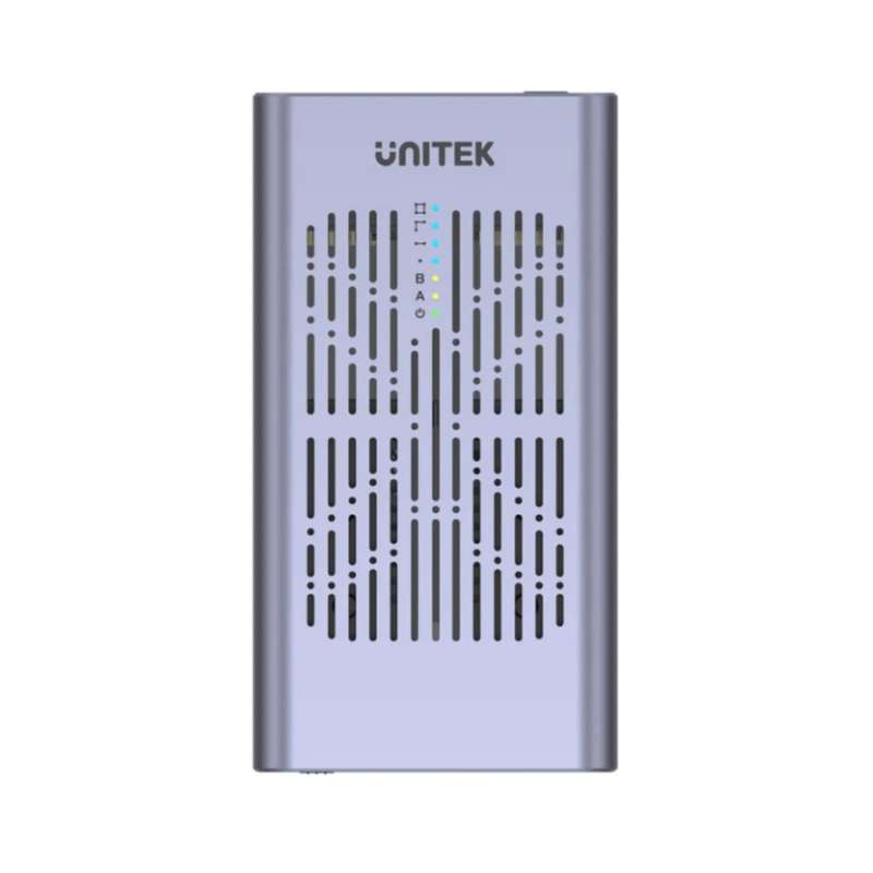 Unitek S1206A SolidForce Type-C to NVMe M.2 SSD Dual Bay Enclosure