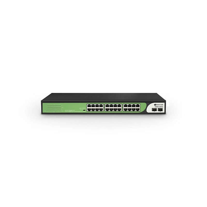 BDCOM 280W 24-port Gigabit PoE Switch S1500-24P2S