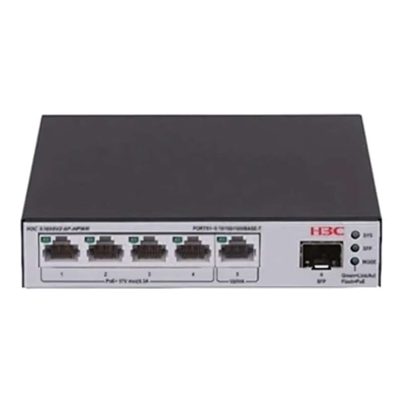 H3C S1600V2-6P-HPWR L2 Ethernet Switch