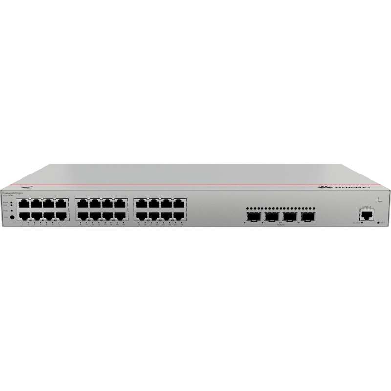 Huawei S220-24P4X 24-port GbE PoE+ L2 Managed Network Switch with 4x 10GE SFP+ Ports