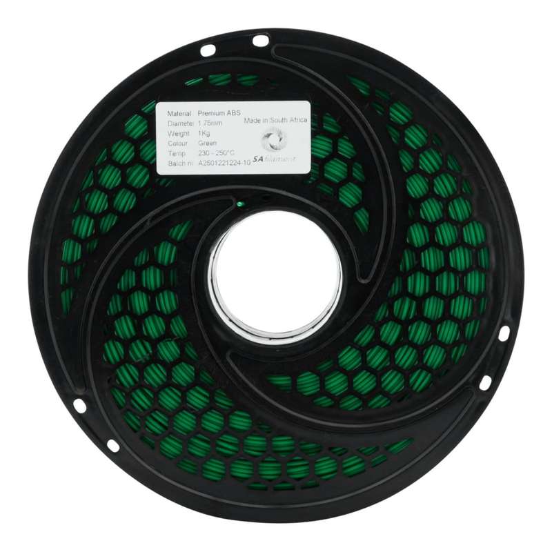 SA Filament ABS Premium Filament 1kg - Green SAF-ABSPRE-A07