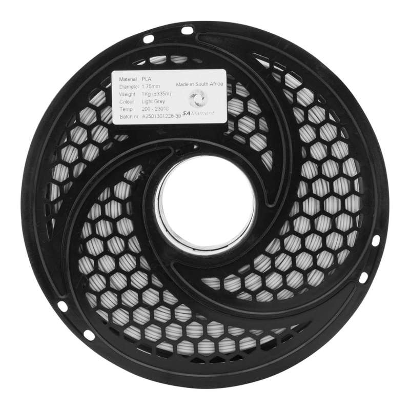 SA Filament ABS Premium Filament 1kg - Light Grey SAF-ABSPRE-B0302