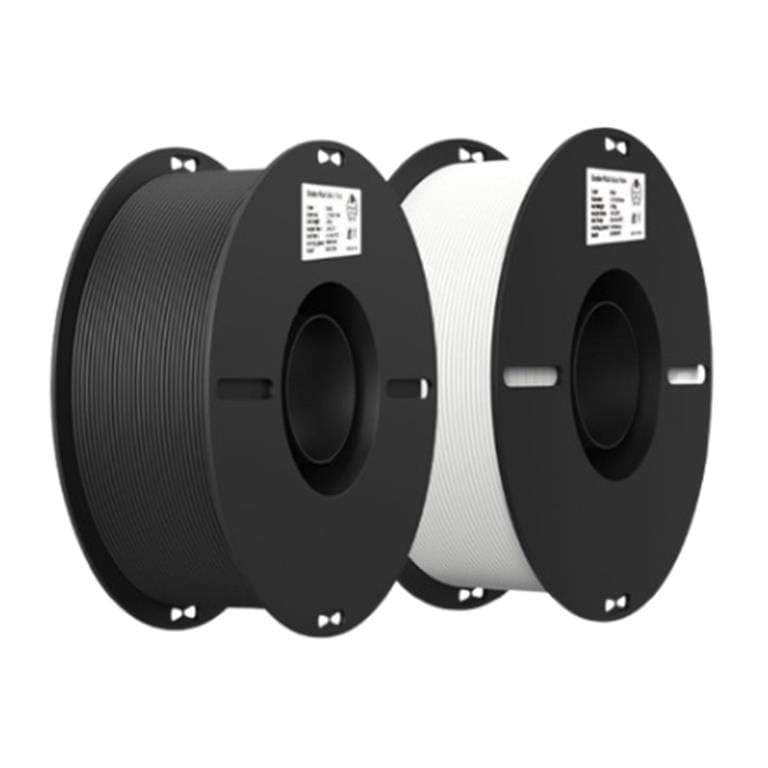 SA Filament 2x 350g PLA Black and White Twin-pack SAF-PLA-201