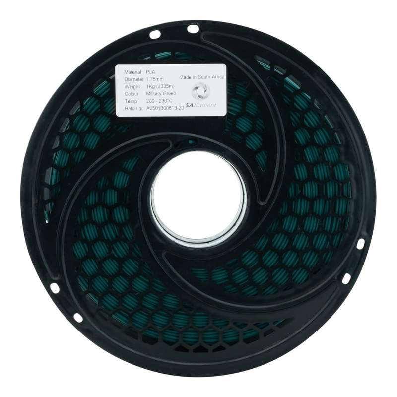 SA Filament PLA Filament 1Kg - Military Green SAF-PLA-B0719
