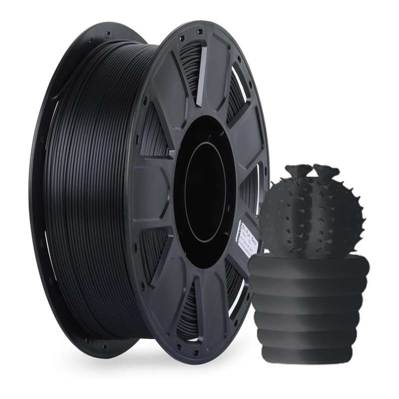 SA Filament Silk PLA+ Gloss Filament 1Kg - Black SAF-PLAPLUS-C0226