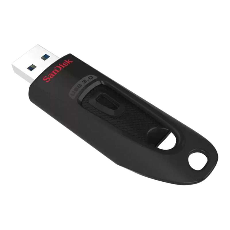 SanDisk Ultra 16GB USB 3.2 Gen 1 Type-A Black USB Flash Drive SDCZ48-016G-U46