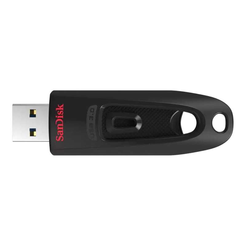 SanDisk Ultra 16GB USB 3.2 Gen 1 Type-A Black USB Flash Drive SDCZ48-016G-U46