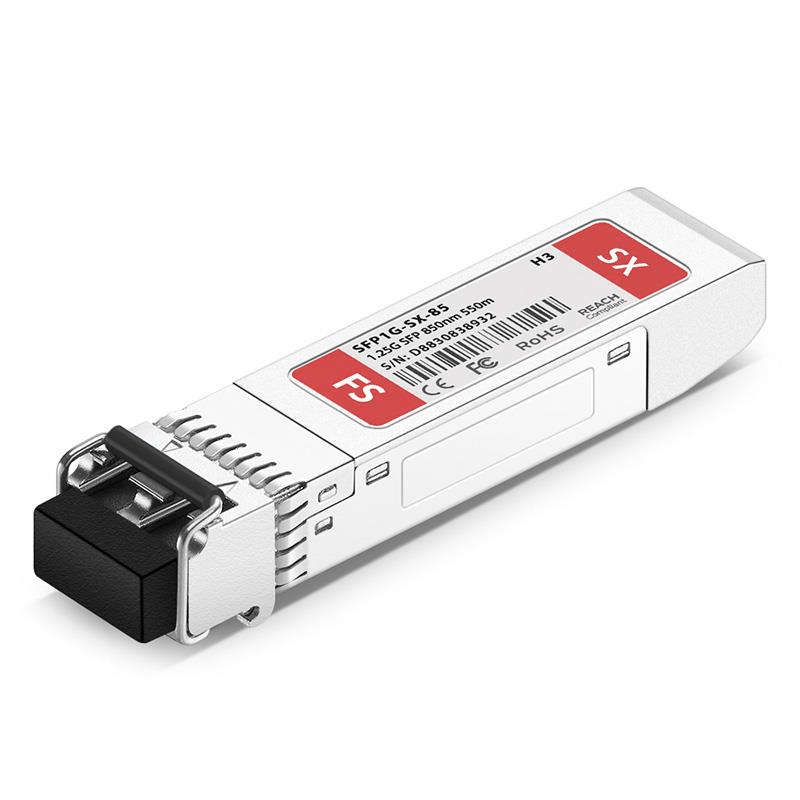 H3C SFP-GE-SX-MM850-A 1000BASE-SX SFP 850nm 550m DOM Duplex LC MMF Transceiver Module SFP-GE-SX-M...